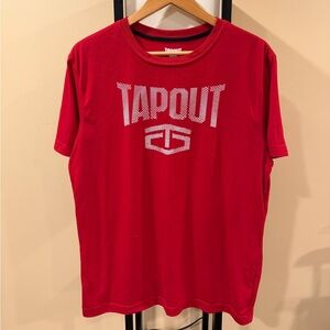 Vintage Tapout MMA Red Short Sleeve T-Shirt